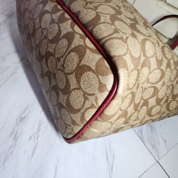Coach Park Metro Signature C's Tote Bag XL - Picture 6 of 11